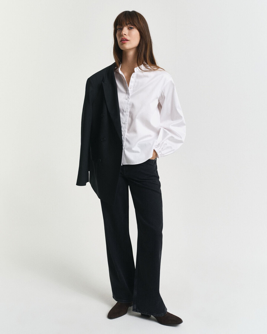 cotton blouse - white