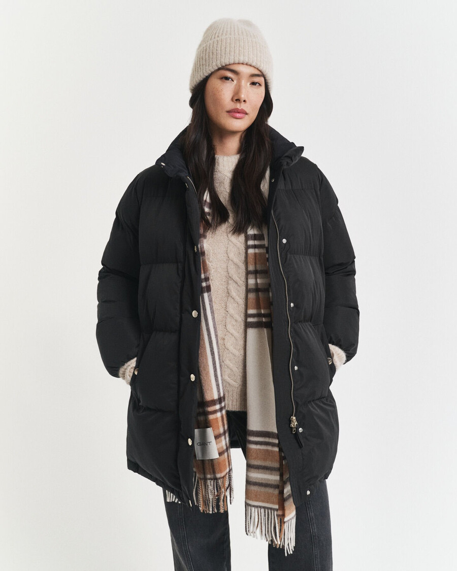 active cloud coat - black