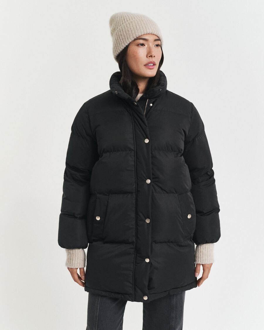 active cloud coat - black