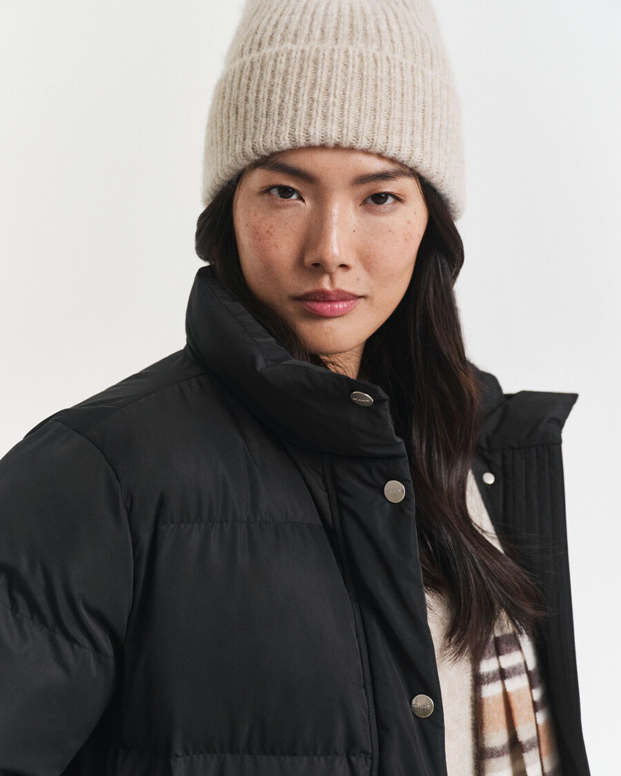 active cloud coat - black