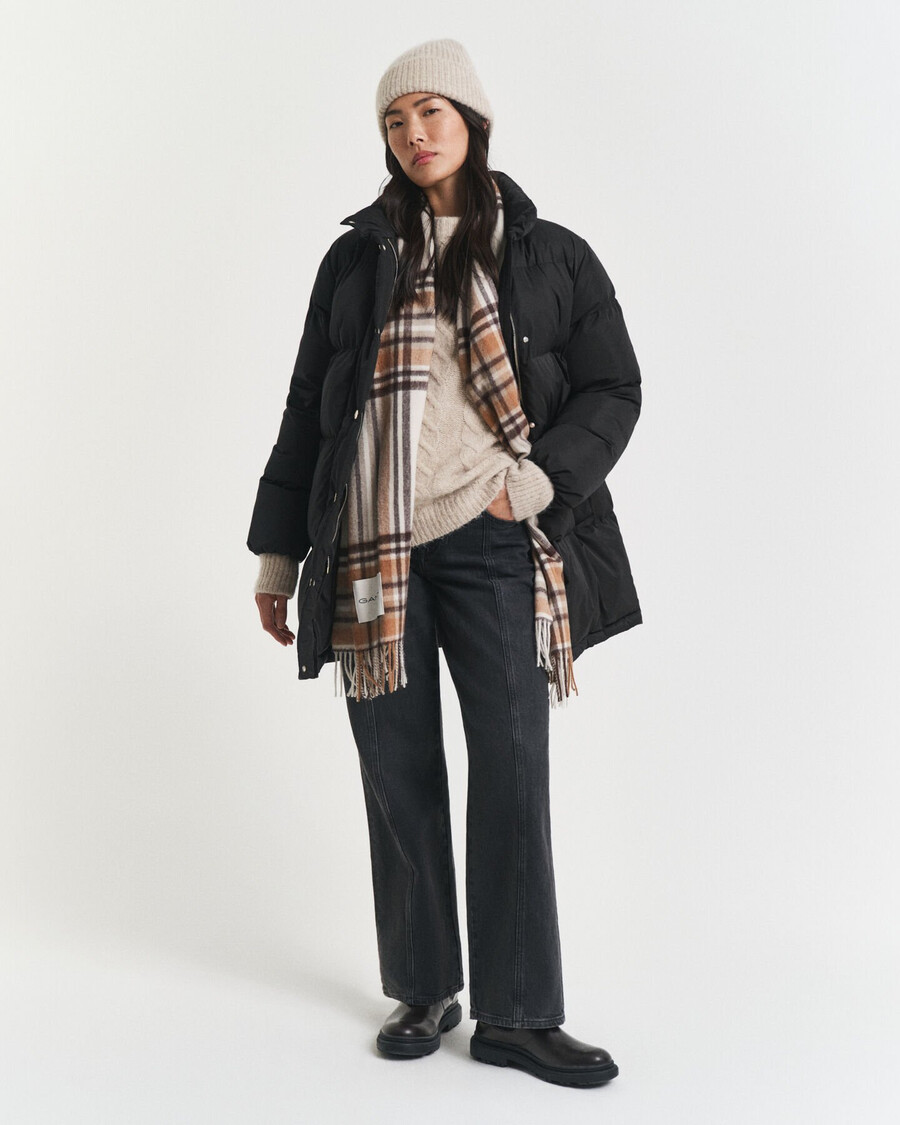 active cloud coat - black