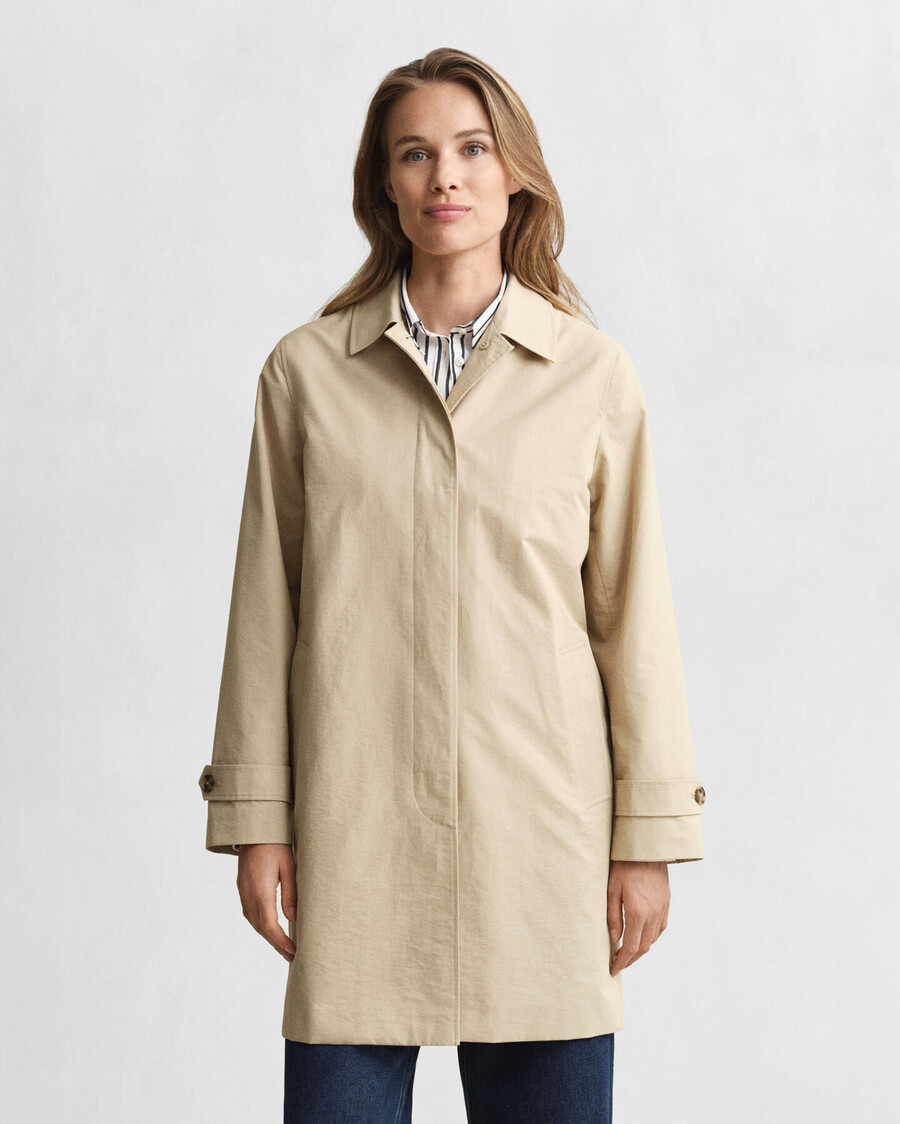 car coat - oat beige