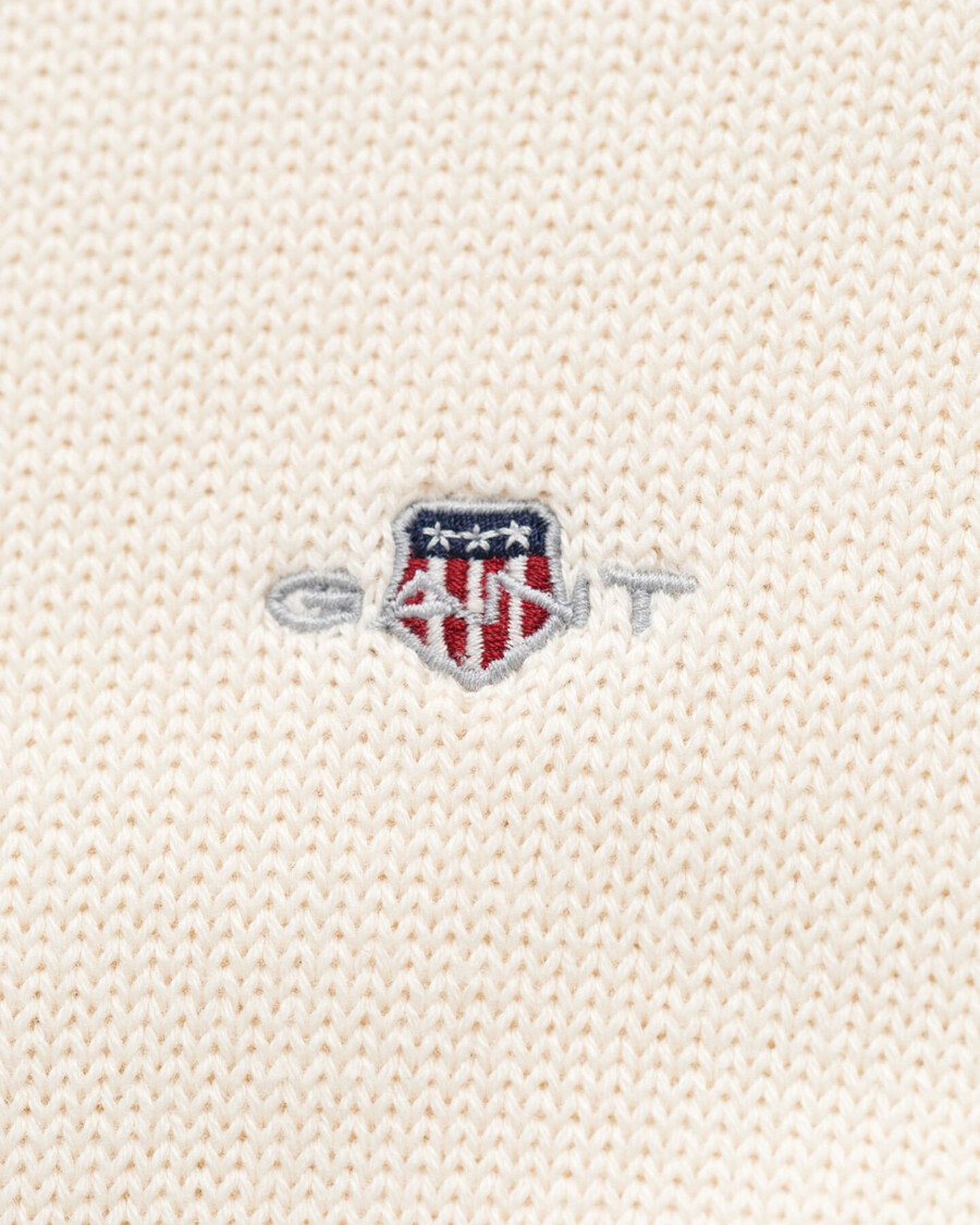 classic cotton cardigan - cream