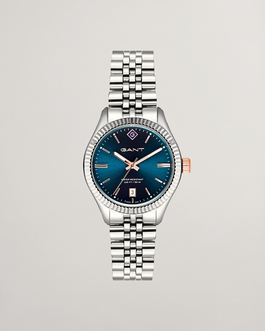 sussex wristwatch - denim blue melange