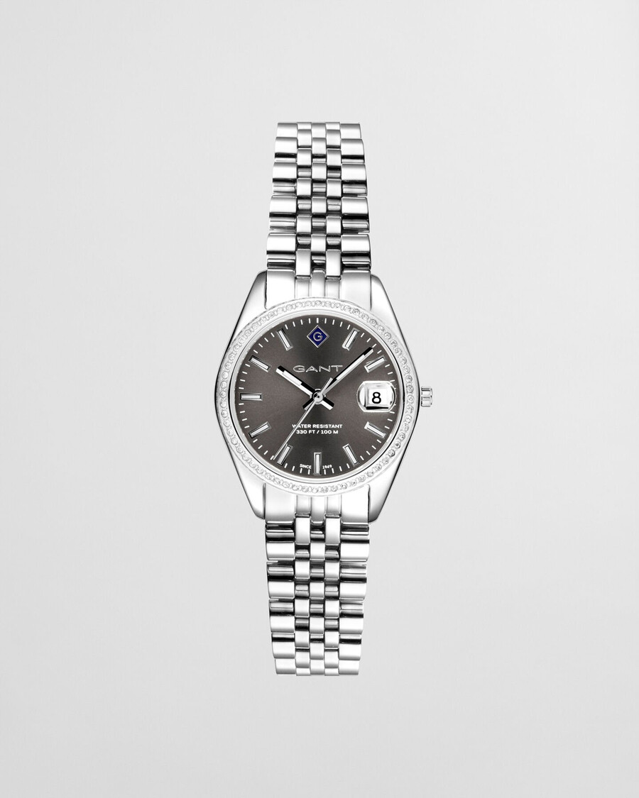 sussex mini bijou watch - stone grey