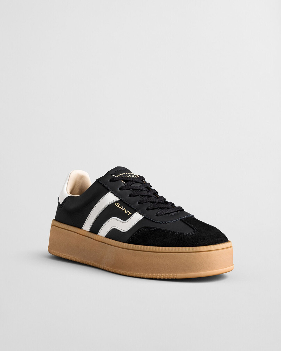 cuzmani leather sneakers - black