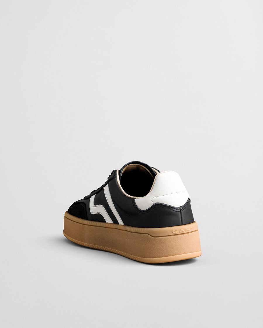 cuzmani leather sneakers - black