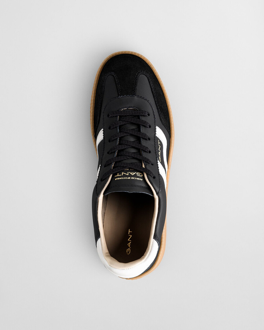cuzmani leather sneakers - black