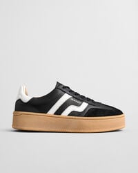 cuzmani leather sneakers - black