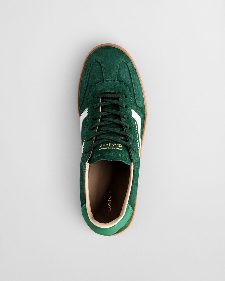 cuzima suede sneakers - pine green