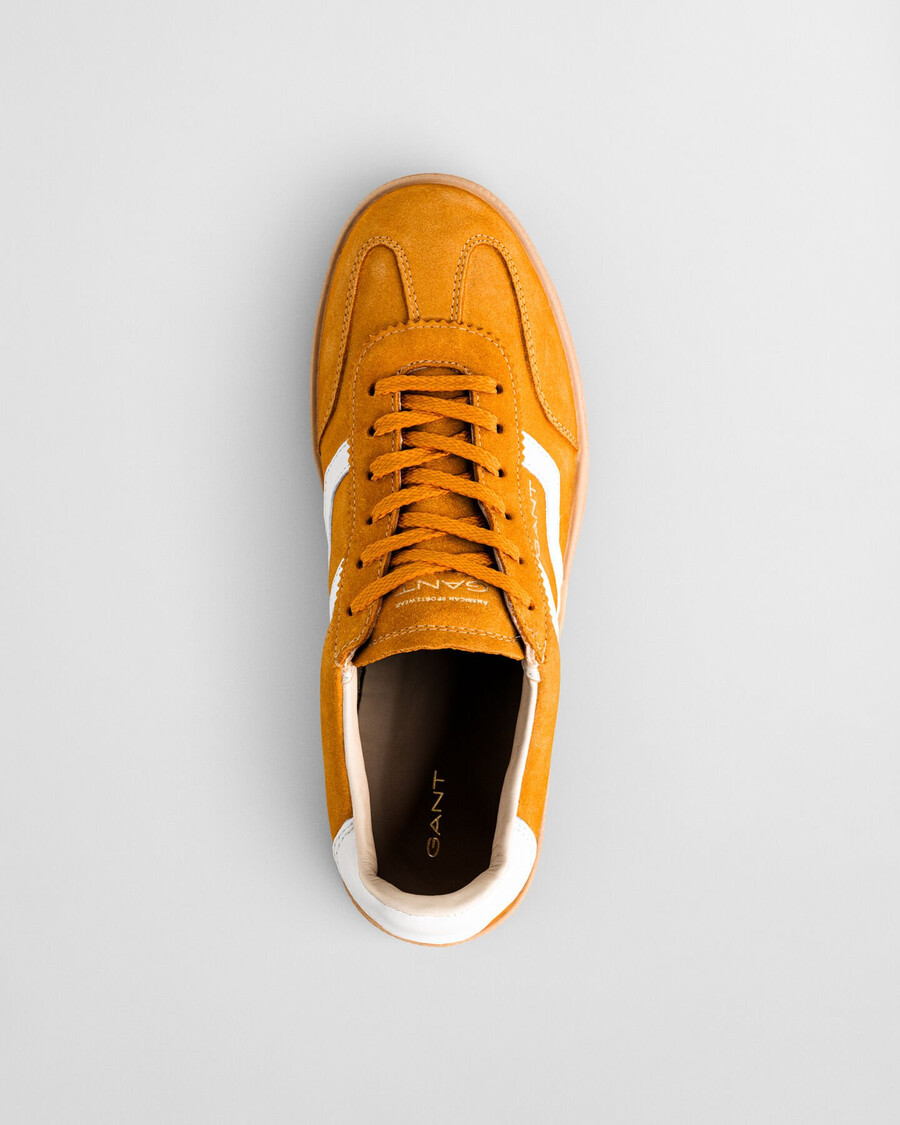 cuzima suede sneakers - smooth yellow