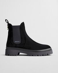 aligrey suede chelsea boots - black